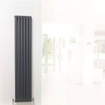 Hudson Reed Revive 1800 x 354mm Double Panel Radiator - Anthracite HLA77 (6365)