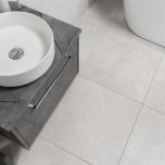Kalos White 60 x 60cm Porcelain Floor Tile - 1.044sqm perbox (3138)