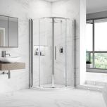 Hudson Reed Apex 900mm Quadrant Shower Enclosure with Square Handle M900Q-E8 (10264)