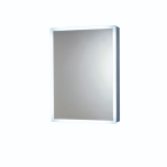 Mia LED Cabinet 700 x 500mm Single Door Demister and Shaver (5299)