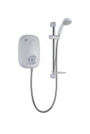 Mira Vigour Thermostatic Power Shower - White/Chrome (4312)