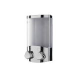 Croydex Euro Dispenser Duo - Chrome (12843)