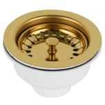 Ellsi Basket Strainer without Overflow - Gold (13466)