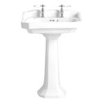 Heritage Granley 3 Taphole Standard Basin & Pedestal (1325)