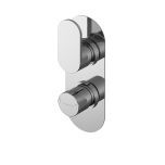 Asquiths Solitude Twin Concealed Shower Valve (4557)