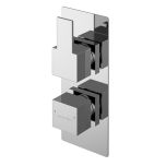Asquiths Revival Twin Concealed Shower Valve with Diverter (4532)
