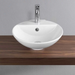 Vitra Sunrise 455mm Counter Top Basin with Tap Hole (14765)