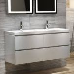 Synergy Linea 1200mm Wall Mounted Vanity Unit & Double Basin (7763)