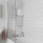 Triton T90SR Silent Pumped 9kW Electric Shower - White (4237)