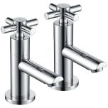 Eliseo Ricci Type X Bath Pillar Taps (2032)