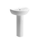 Moods Bathrooms to Love Tuscany Basin with Full Pedestal (1385)