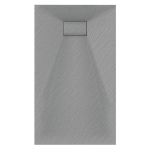 Veloce Uno 1400 x 800mm Rectangle Shower Tray - Grey (12960)