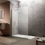 Hudson Reed 1100mm Wetroom Screen & Support Bar WRSB1100 (10288)
