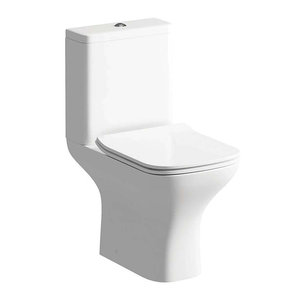 Ari Design Monaco Close Coupled Open Back Toilet Slim Soft Close