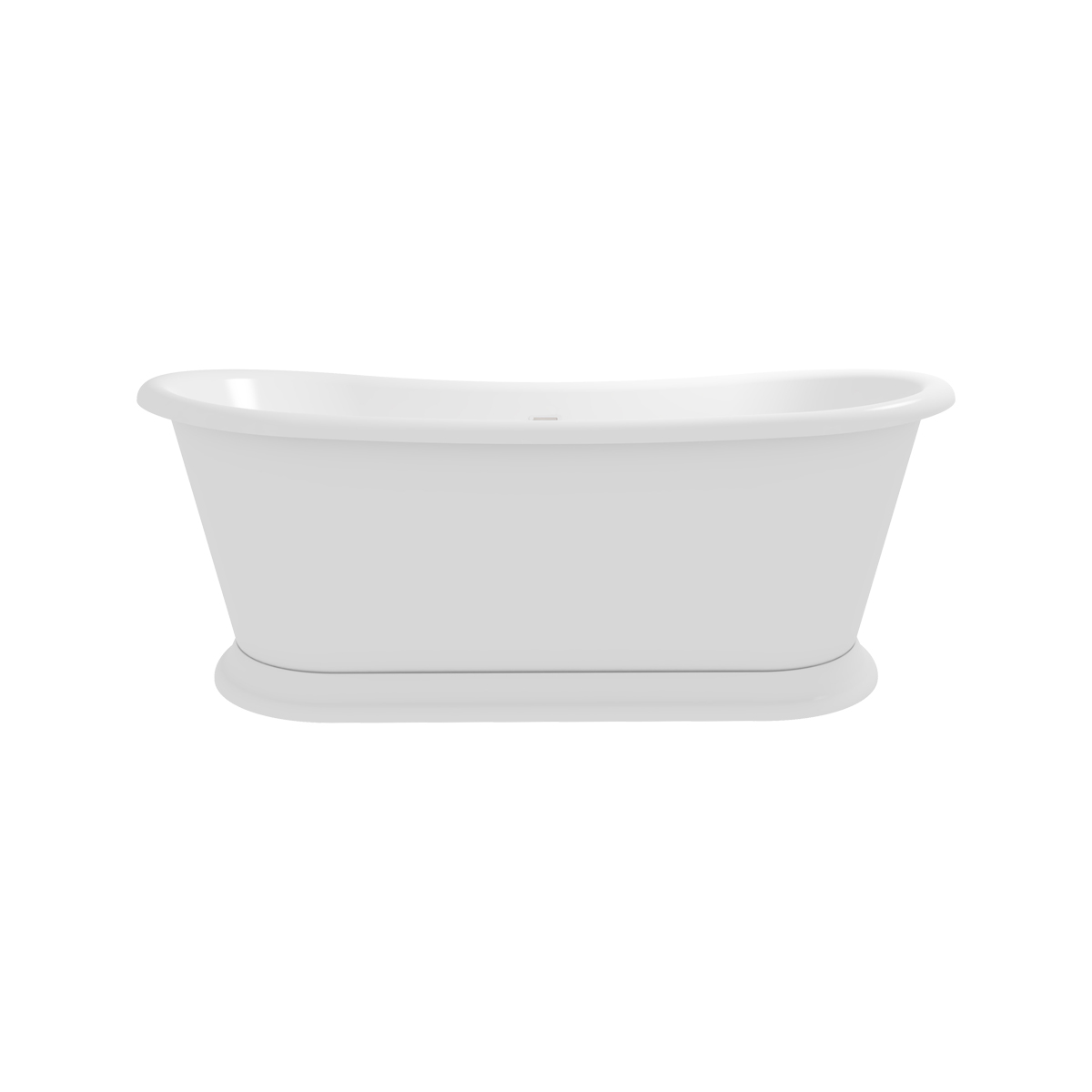 Harrogate Mayflower 1700 x 750mm Acrylic Freestanding Bath Gloss White