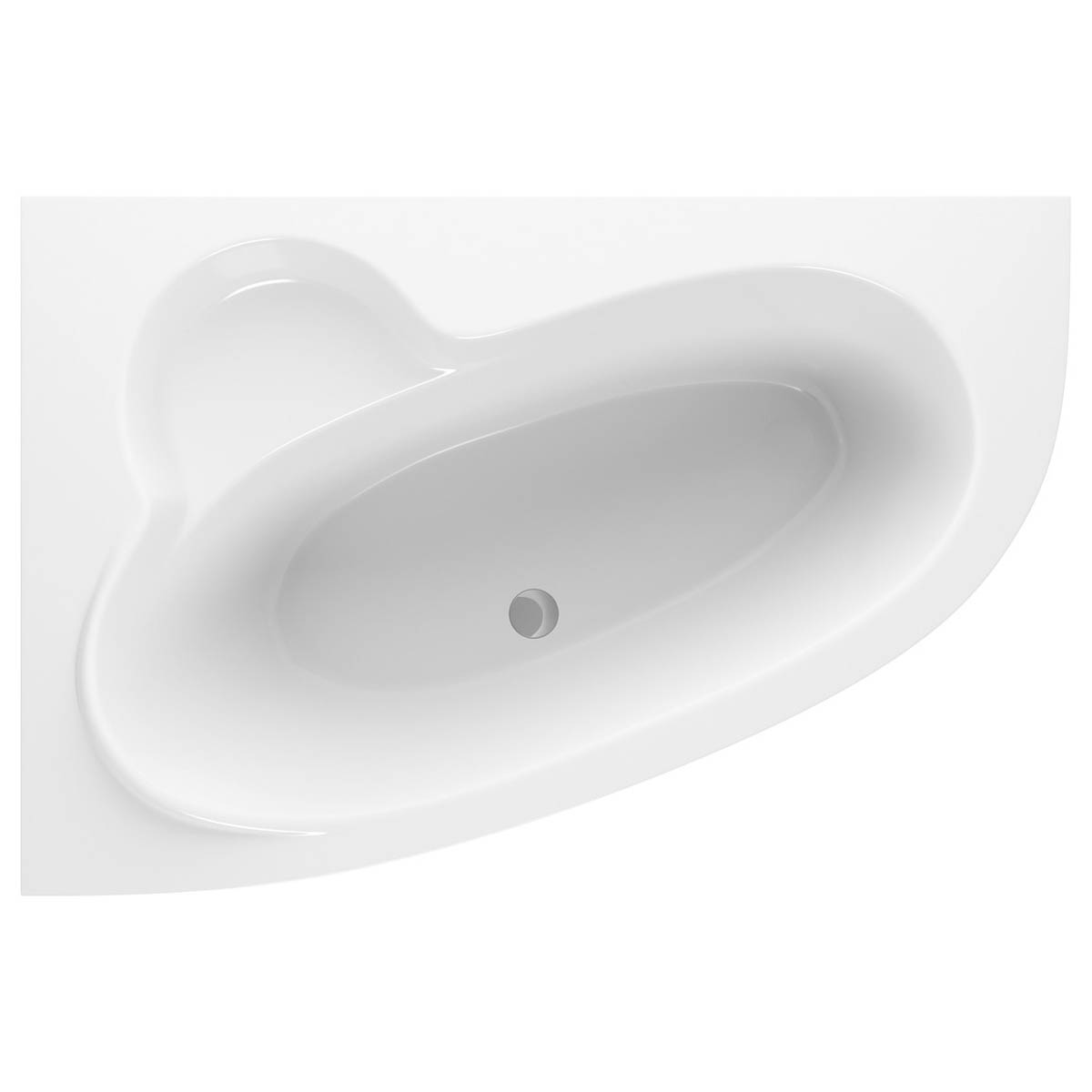 Ari Design Amelia 1500x950x600mm Offset Corner Bath with Legs (LH)