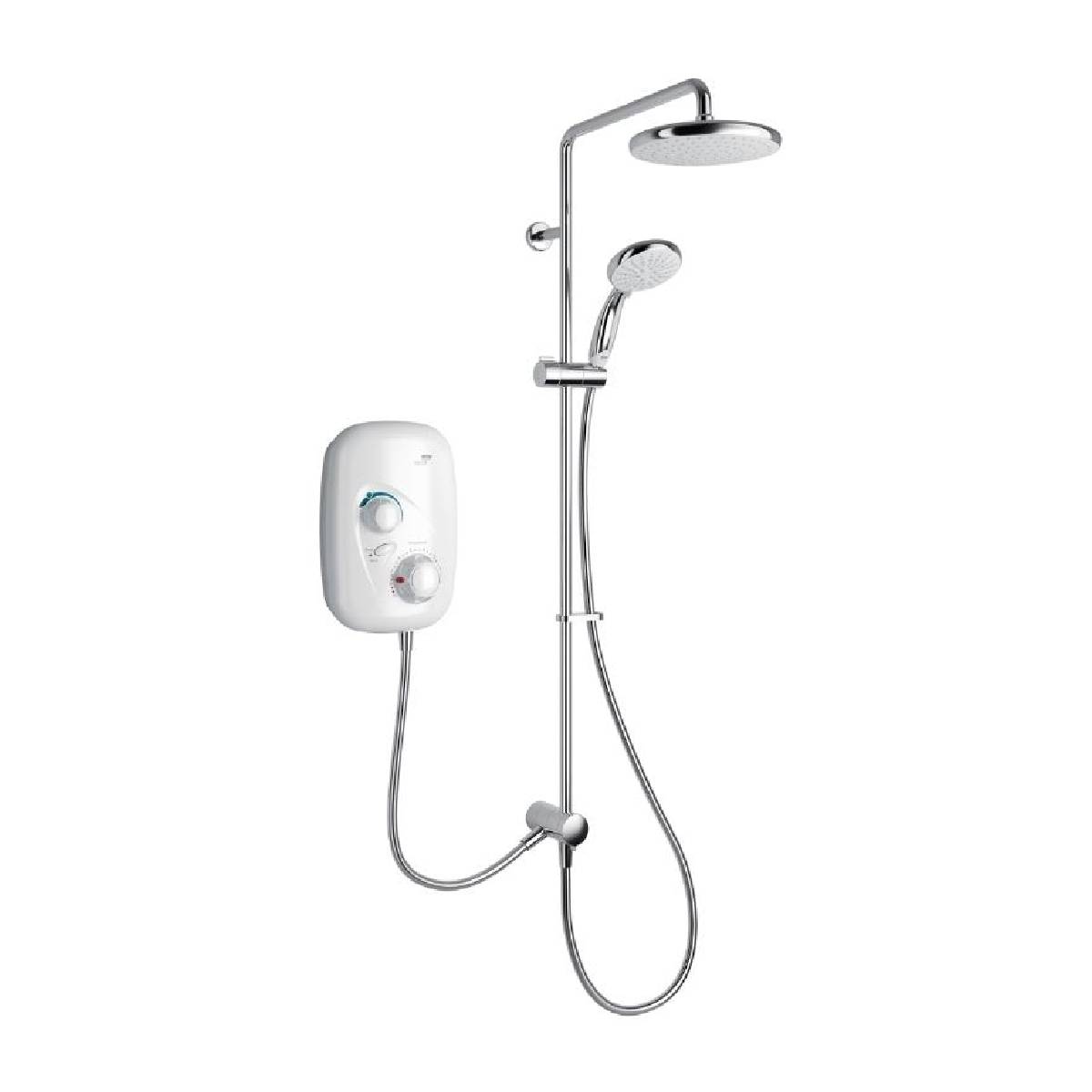 The Mira Event XS Dual Thermostatic Power Shower.