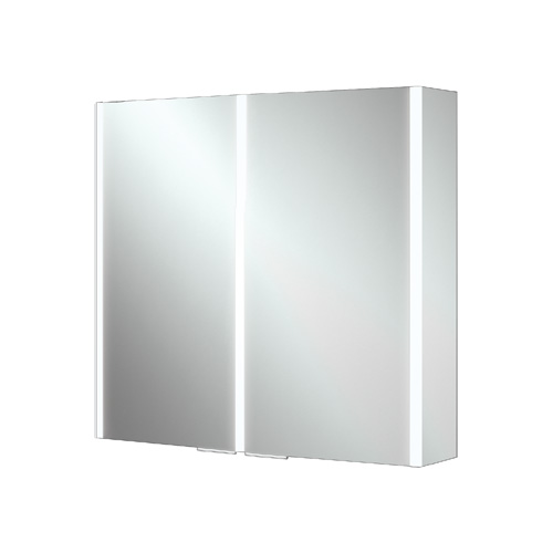 Cassio 600 x 700 x 130mm LED 2 Door Mirrored Cabinet (5248)