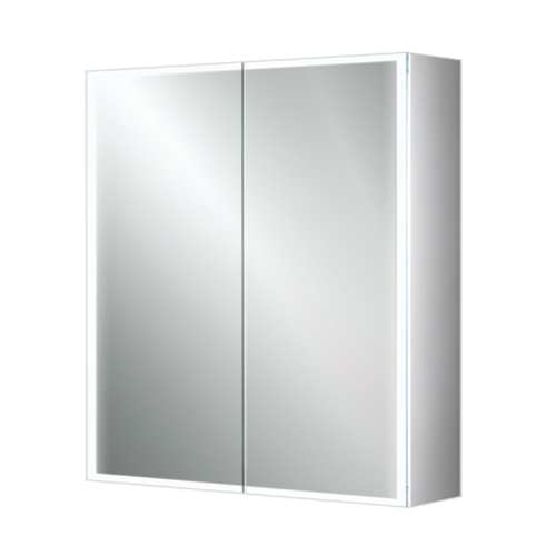 Mia LED Cabinet Double Door Demister and Shaver 800 x 700 (5301)