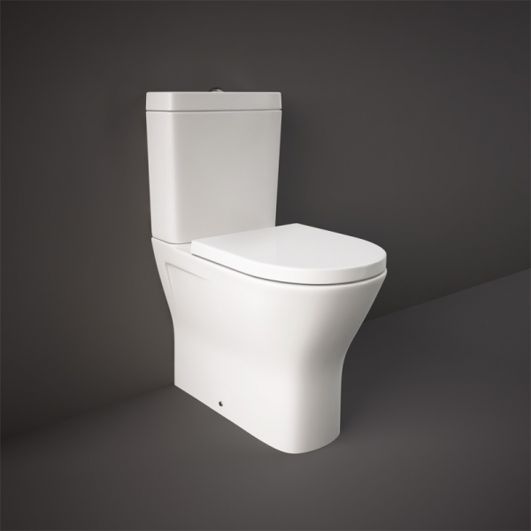 Marbella Rimless Fully Back To Wall Toilet & Soft Close Seat (5878)