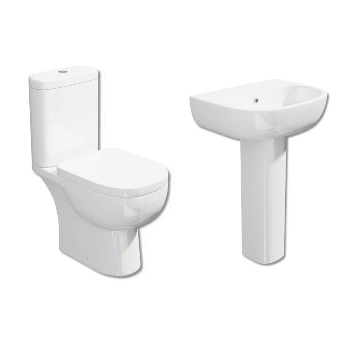 Tilly Modern Toilet & Basin Suite (4093)
