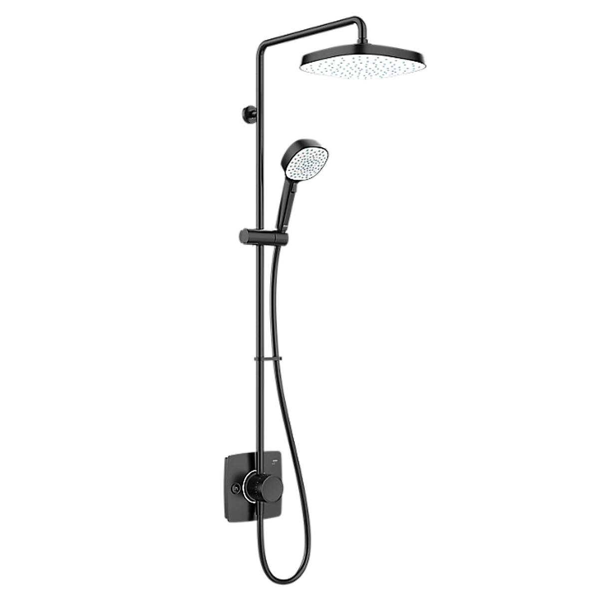 Mira Opero Dual Thermostatic Shower - Matt Black (12660)