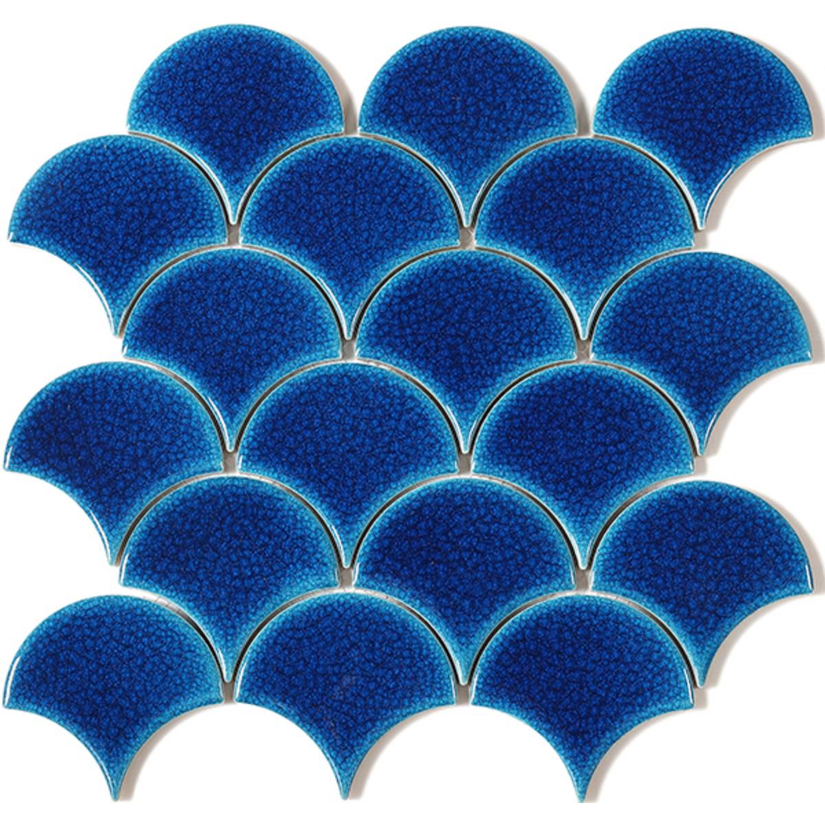 Atlantis Blue 30.2 x 29.4cm Mosaic Sheet (12060)
