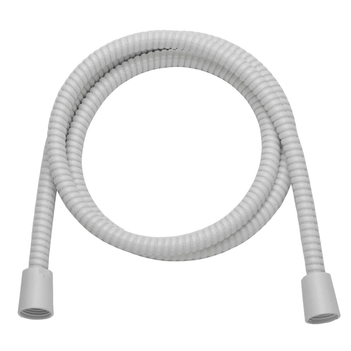Croydex Amalfi Flexi 1.5m PVC Hose - White (12803)