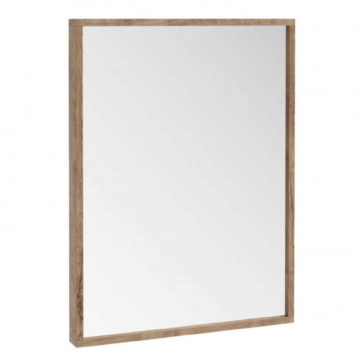 Ambience 600 x 800mm Simplistic Mirror - Rustic Oak (13152)