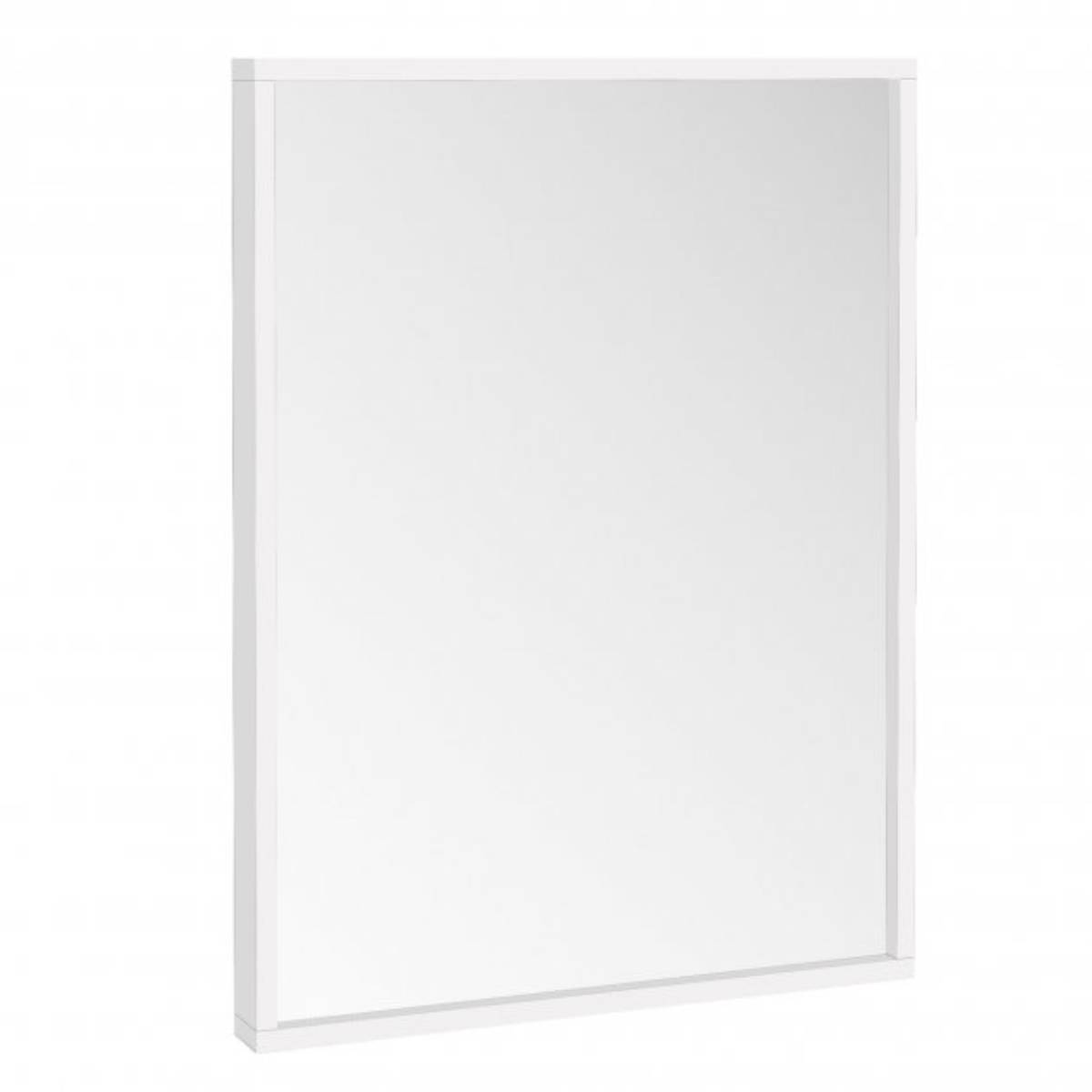 Ambience 600 x 800mm Simplistic Mirror - White (13155)
