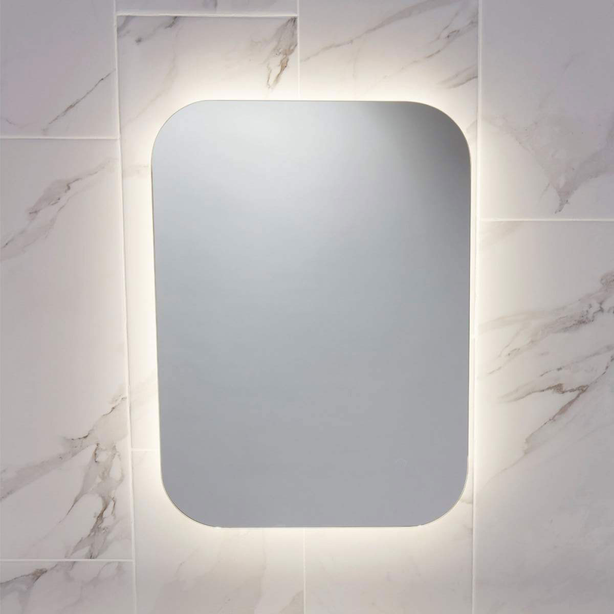 Aura 500 x 700mm LED Mirror with Demister Pad (14333) Image