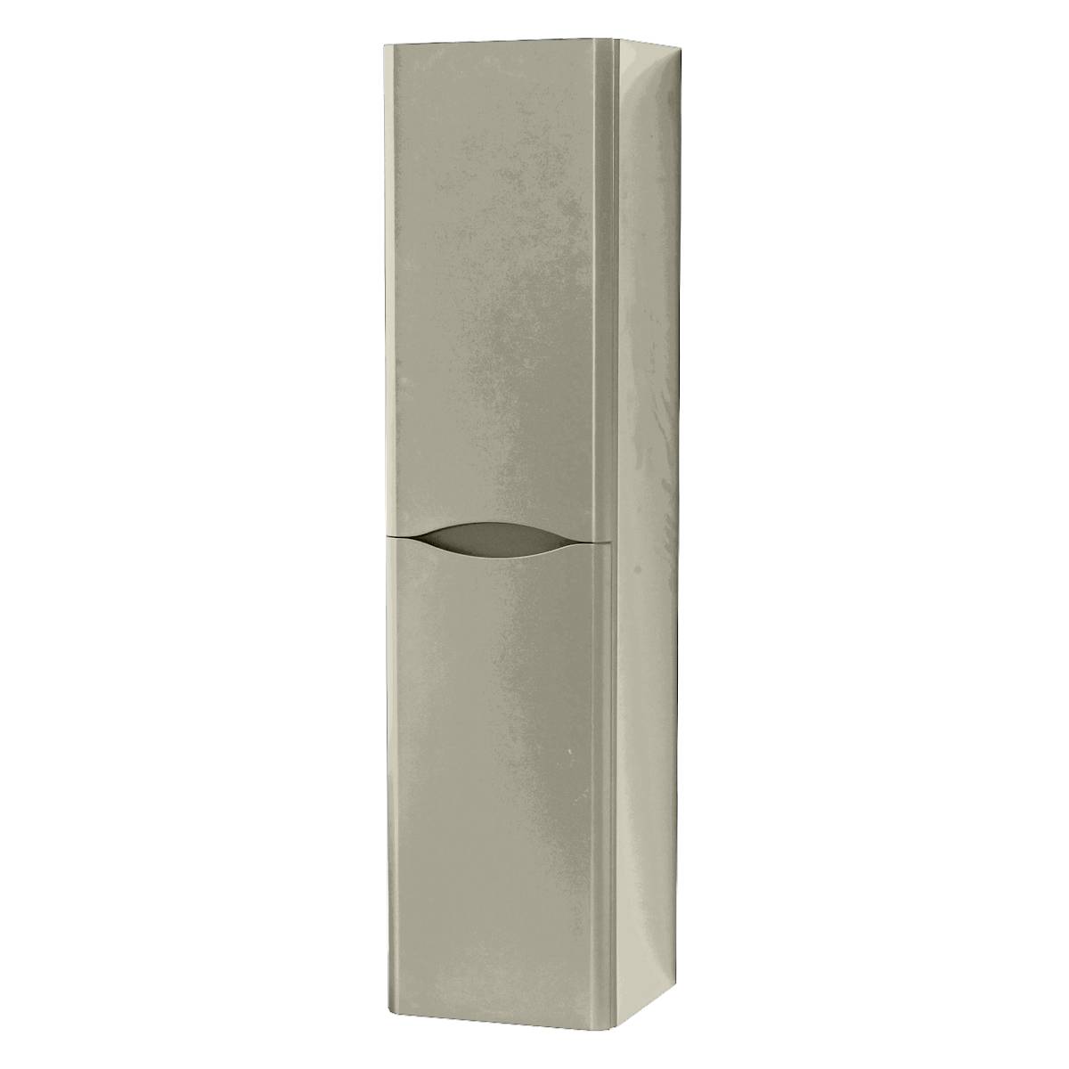 Happi Wall Hung Tall Storage Unit - French Grey Dark 