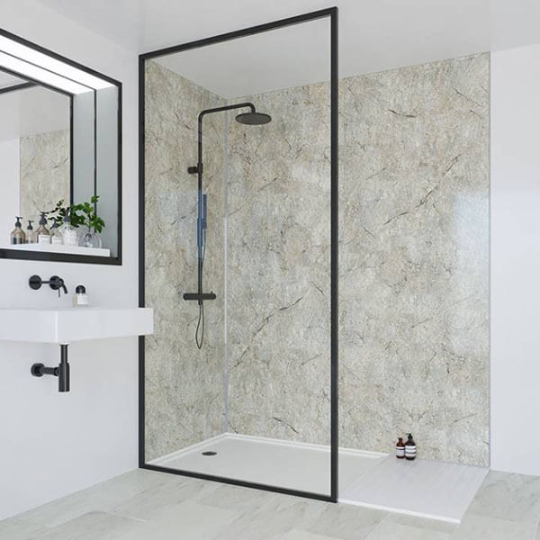 Multipanel Classic Collection Antique Marble 1200mm Shower Panel (3438)