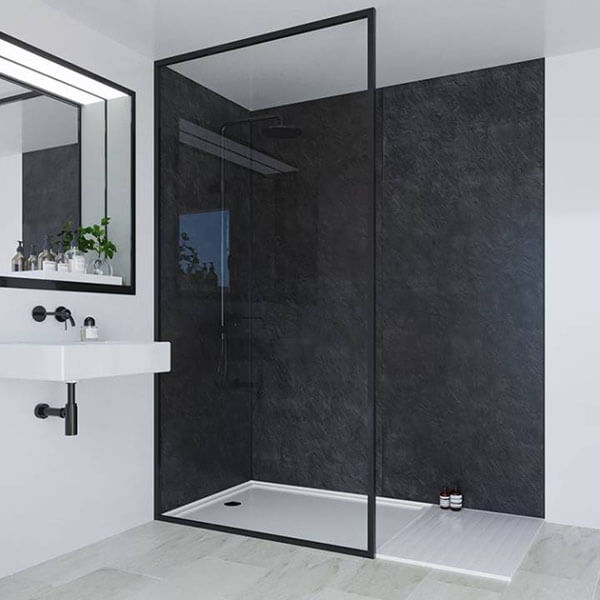Multipanel Classic Collection Riven Slate 1200mm Shower Panel (3431)