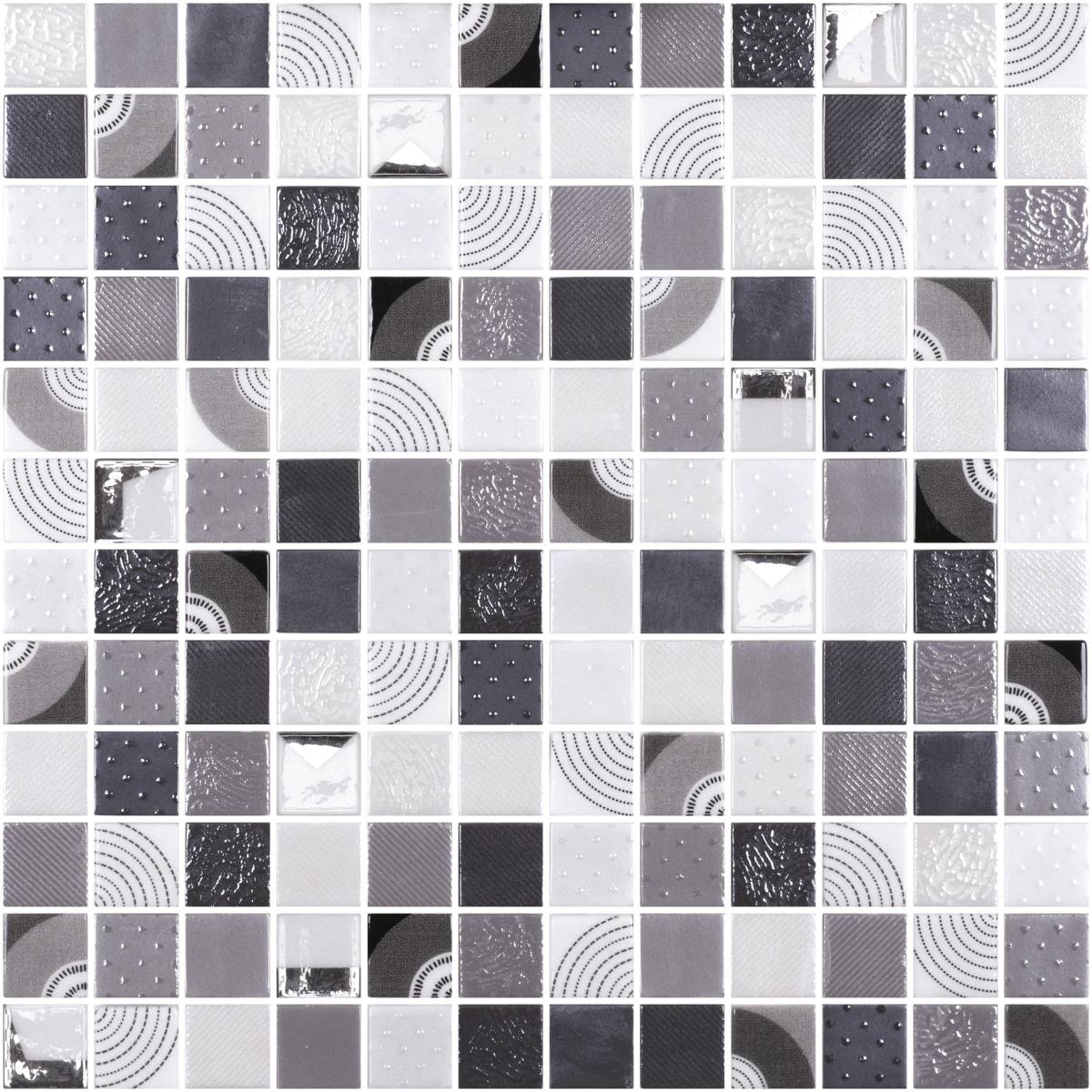 Shasta Square 31.1 x 31.1cm Mosaic Sheet (11835)