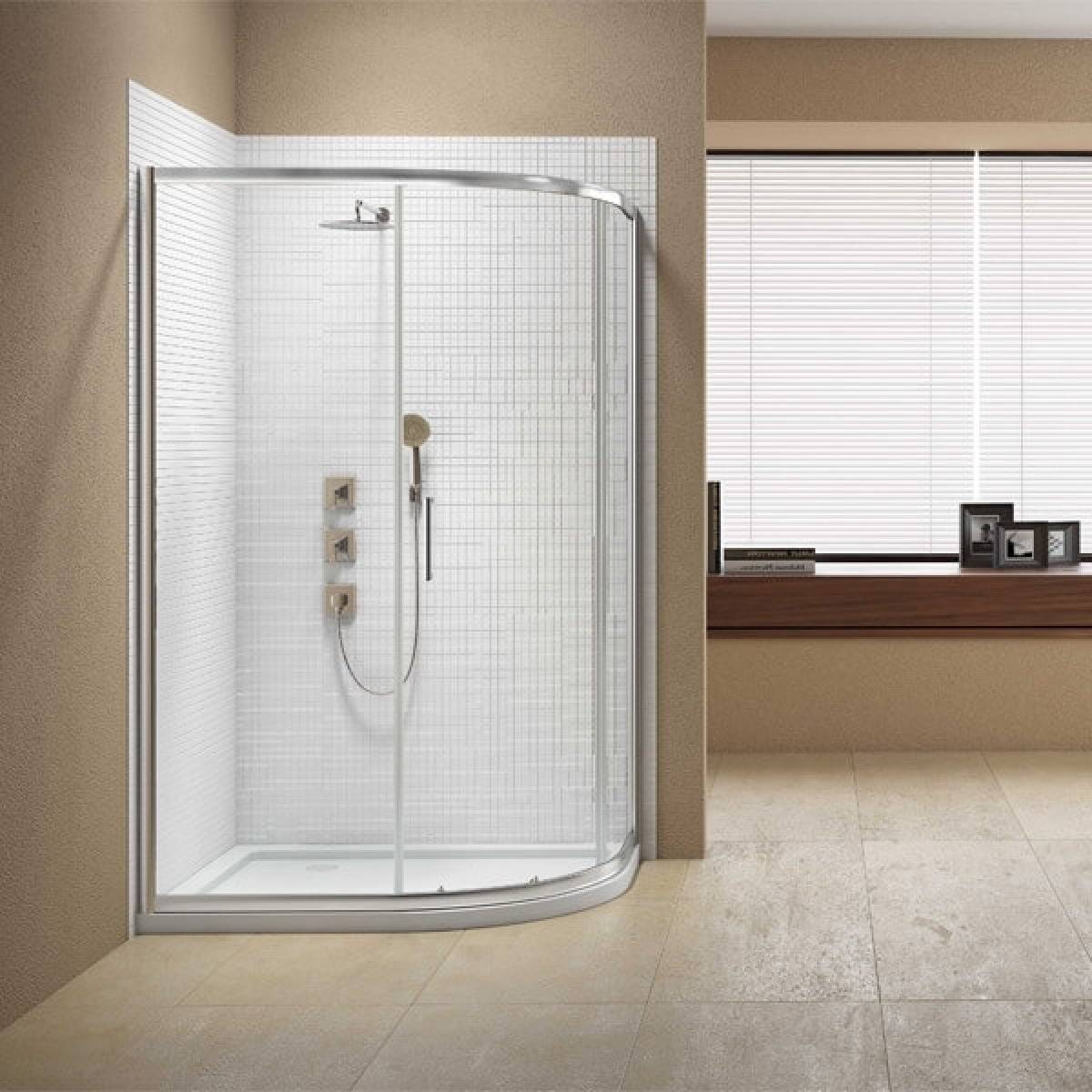 Merlyn Vivid Sublime 1200 x 900mm 1 Door Offset Quadrant Shower Enclosure (10068)