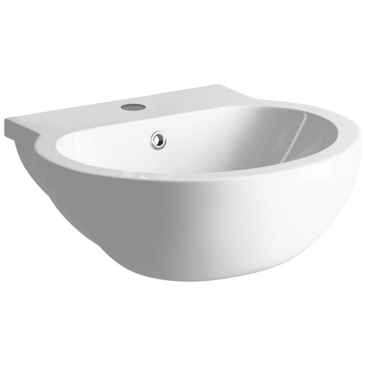 Moods Bathrooms to Love Mimosa 540mm Semi Recessed Basin (7634)