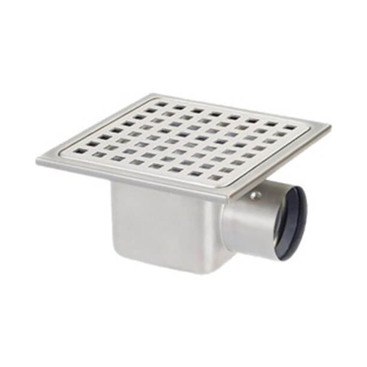 Stainless Steel Wet Room Floor Gully Waste Horizontal Trap 1.25