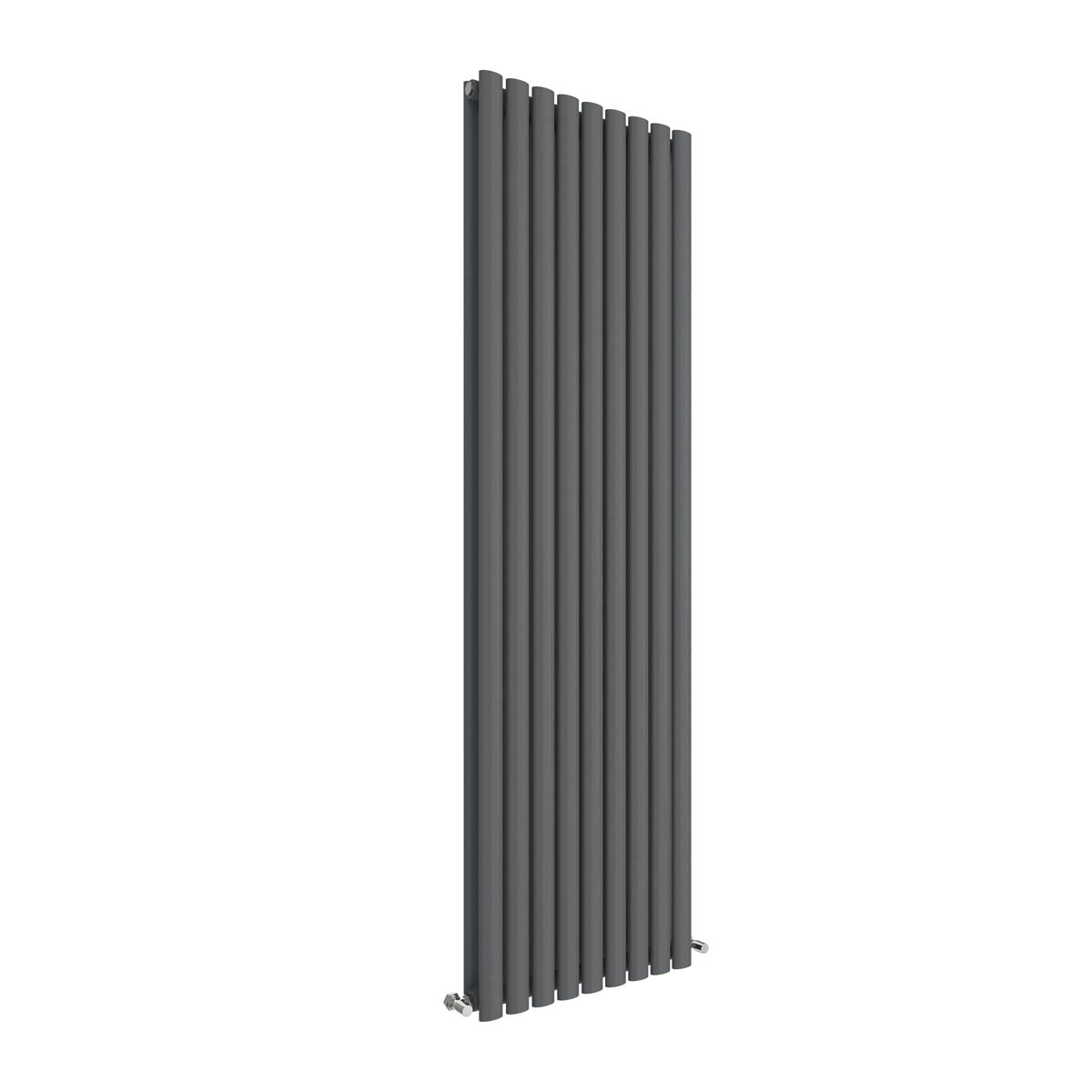 Hudson Reed Revive Vertical Double Panel Radiator 1800 x 528mm - Anthracite (18613)
