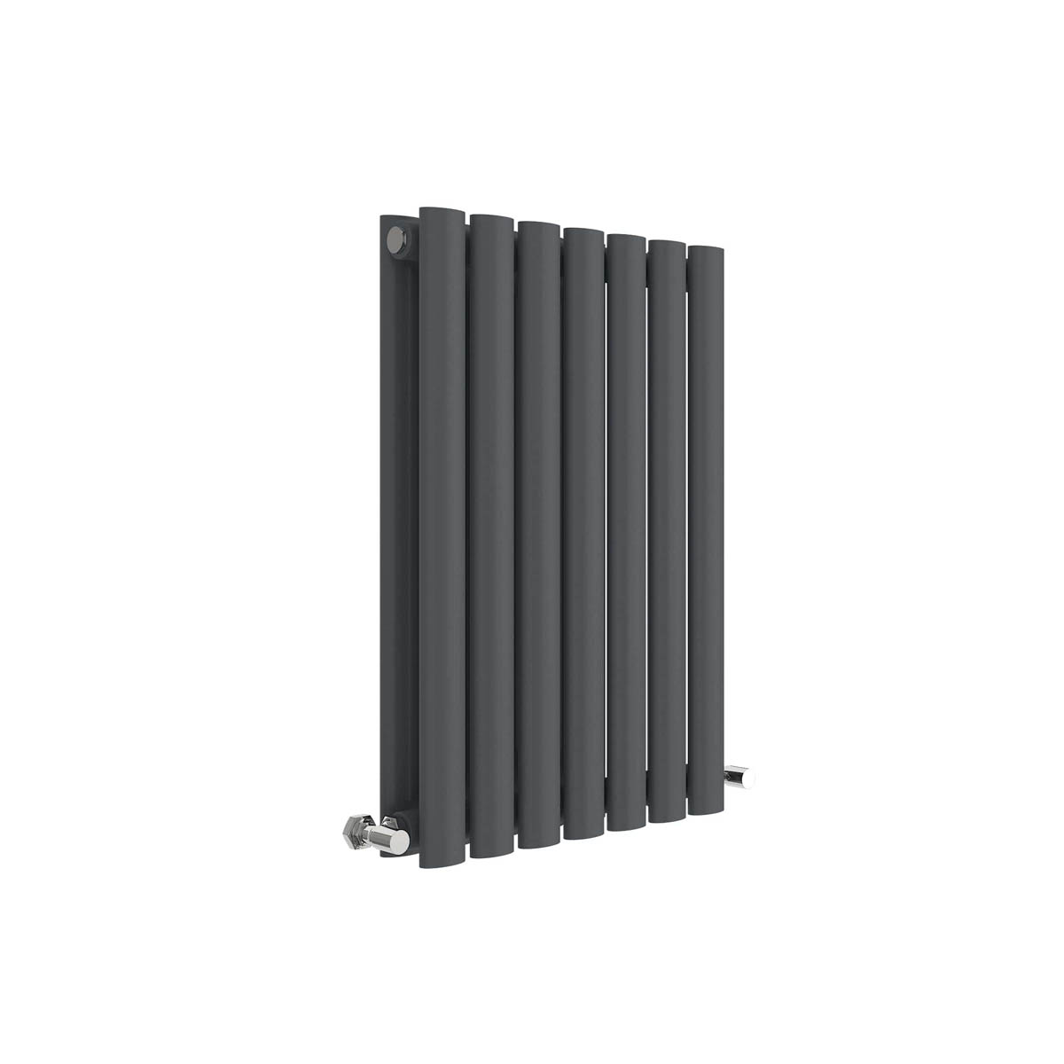 Hudson Reed Revive Horizontal Double Panel Radiator 600 x 412mm - Anthracite (18626)