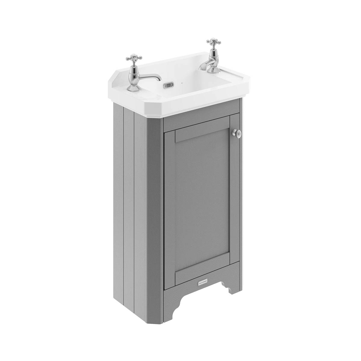 Hudson Reed Traditional Old London Storm Grey 515mm Cabinet & Basin