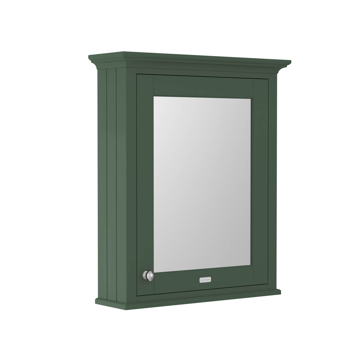 Hudson Reed Traditional Old London Hunter Green 600mm Mirror Cabinet