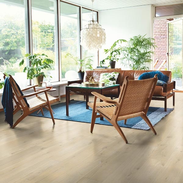 Pergo Sensation Modern Plank 4V Laminate Wooden Flooring - 1.835sqm per pack - Coastal Oak (3265)