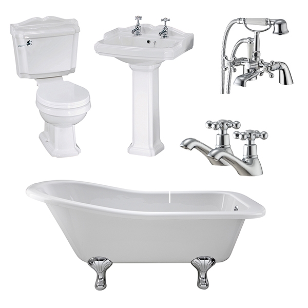 Legend Complete Traditional Bathroom Package - 11541 Image