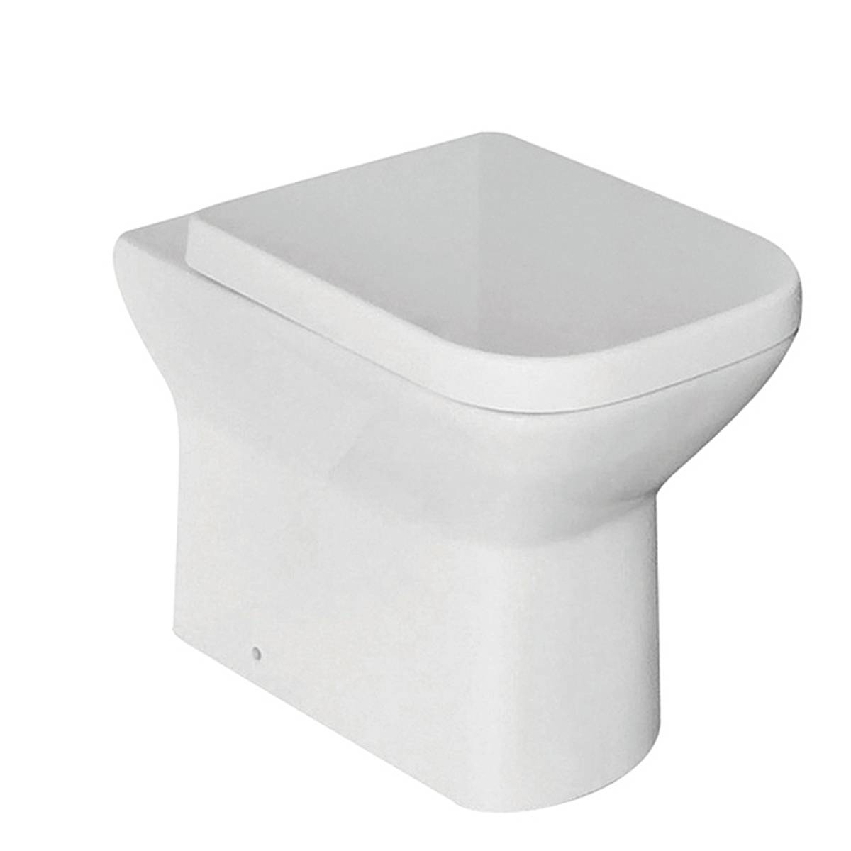 Linea Comfort Height Rimless Back to Wall Toilet & Soft Close Seat (10811)