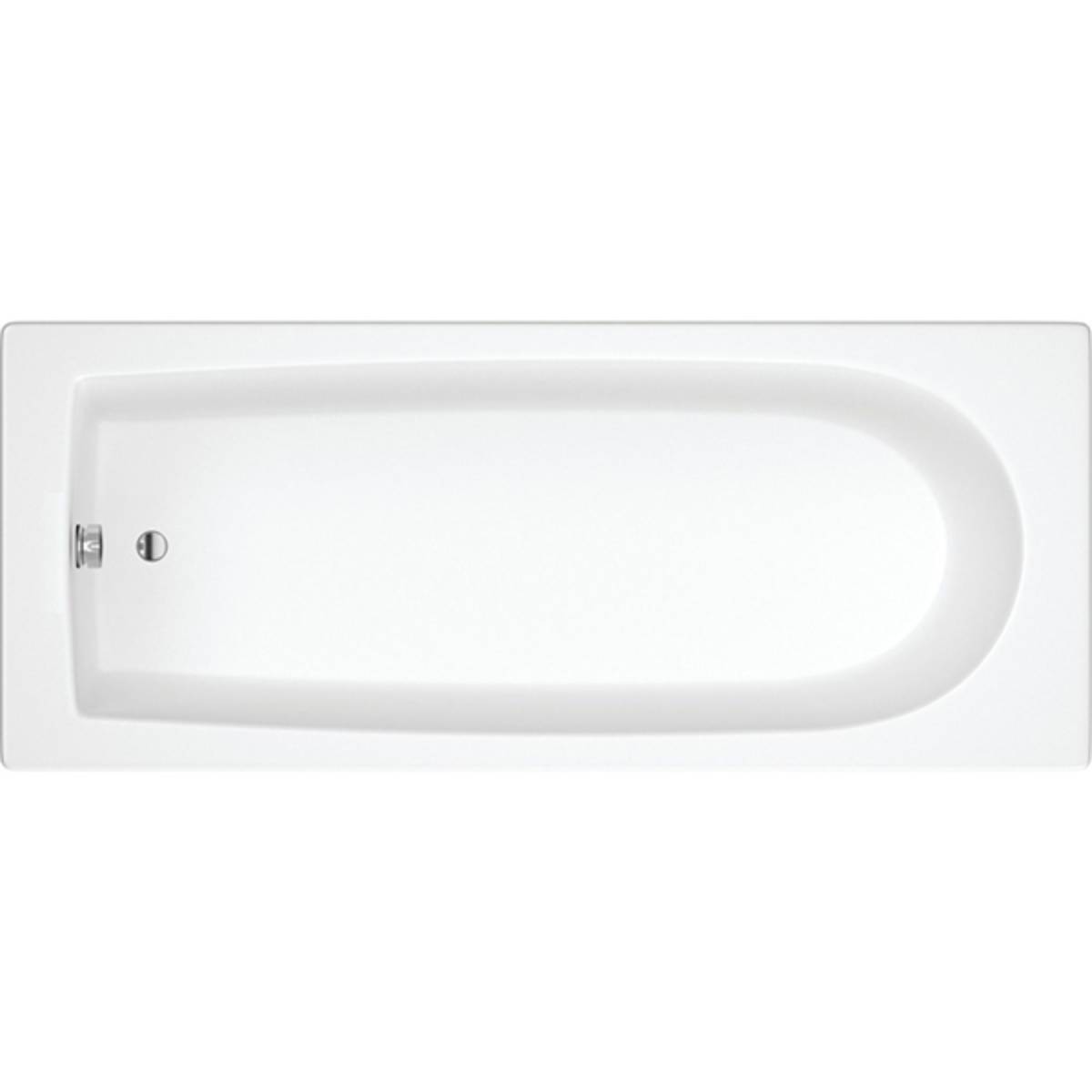 Moods Bathrooms to Love Olympia II 1700 x 700mm Single Ended Bath  (8090) Image
