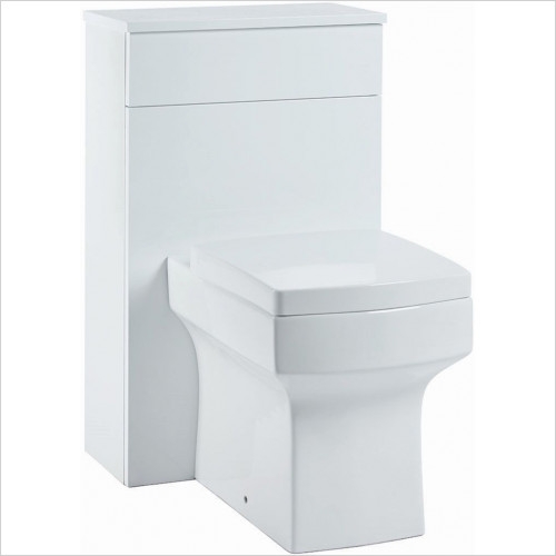 Muro 500mm WC Unit - Gloss White (9991)