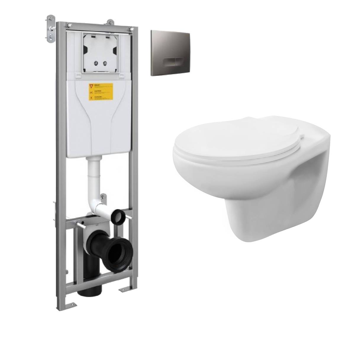 Melbourne Wall Hung Toilet Pack (10803)