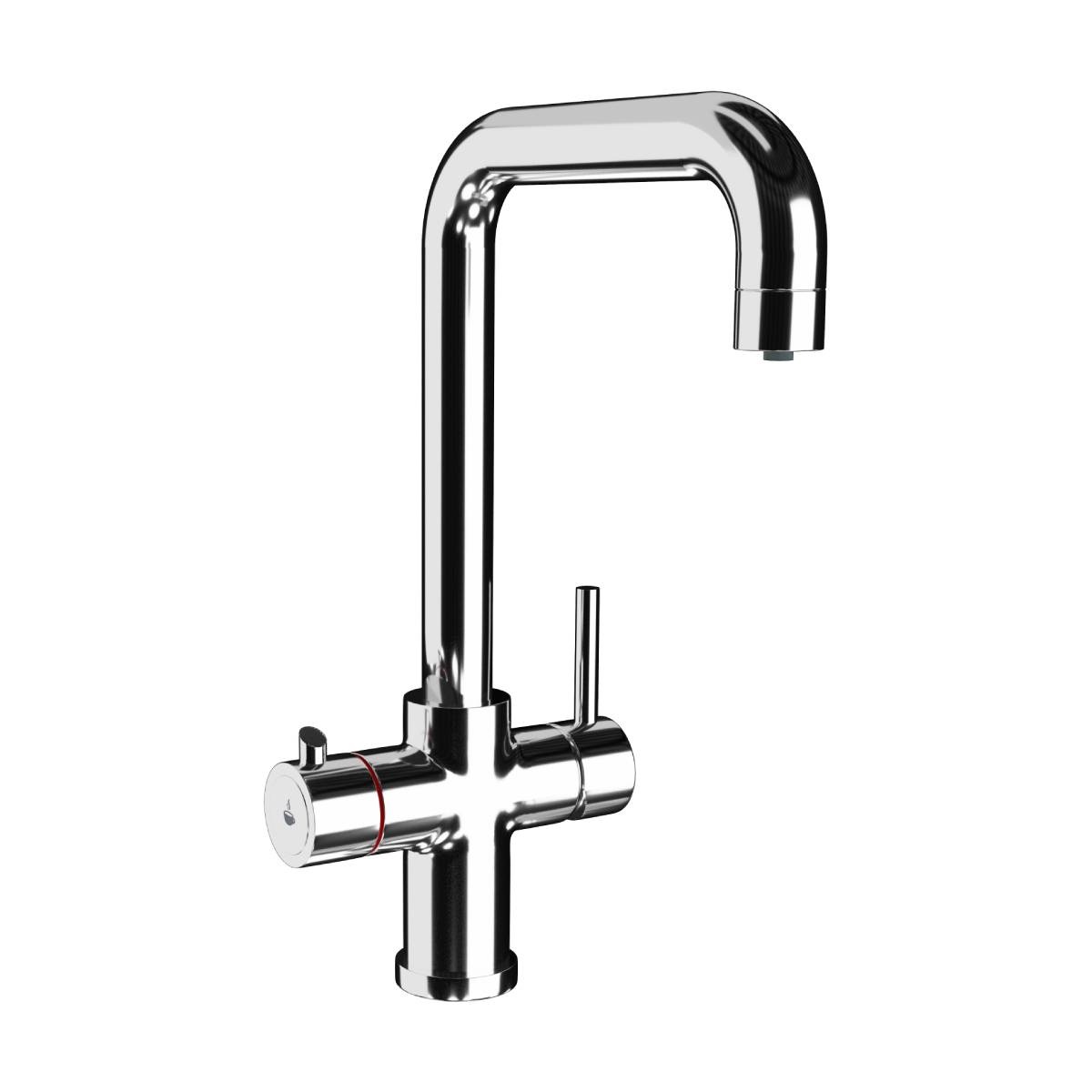 Ellsi 3-in-1 Instant Hot Water Tap with Boiler & Filter - Chrome (11674)