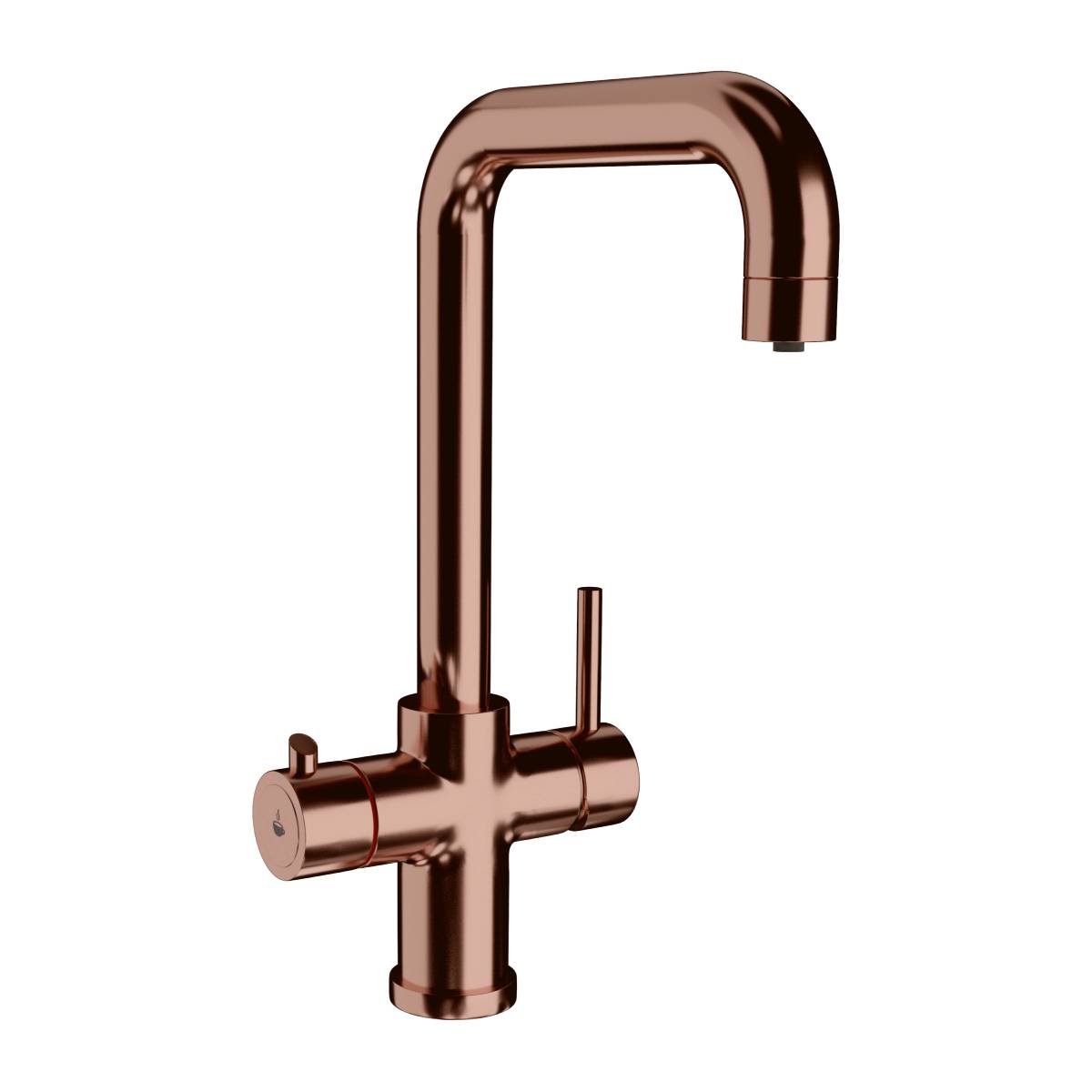 Ellsi 3-in-1 Instant Hot Water Tap with Boiler & Filter - Copper (11676)